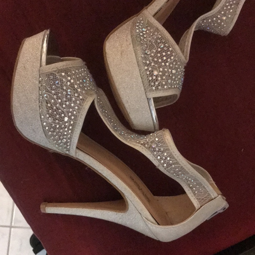 Sparkly heels